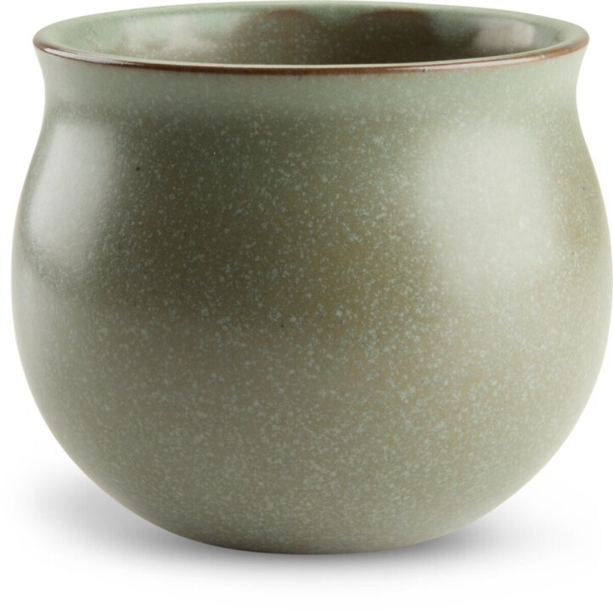 Maceta BJARNE Ø13xH11 cm verde 