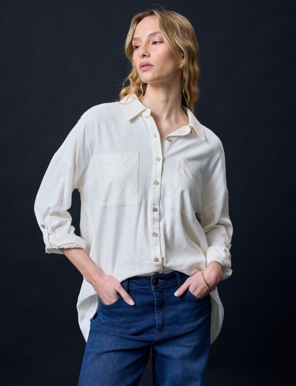 Camisola Lino CRUDO