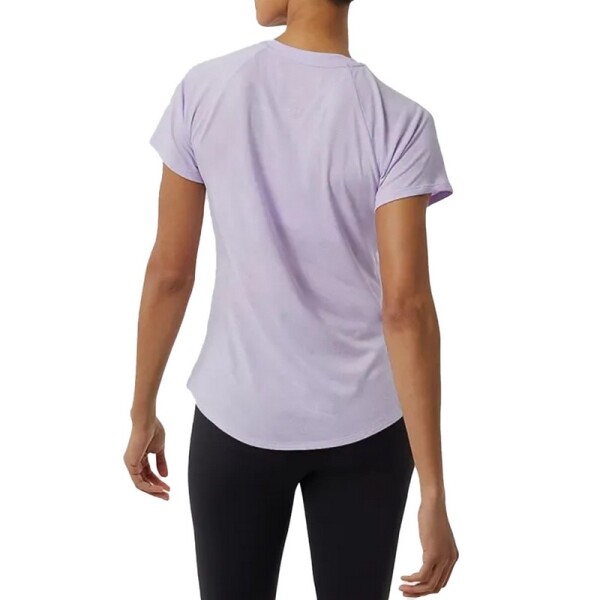 Remera New Balance Speed Jaquard Violeta