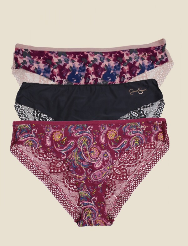 Panty Pack X 3 ROSA/MULTI