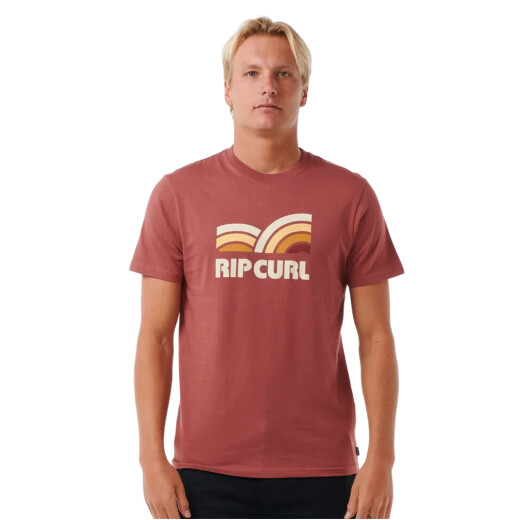 Remera Rip Curl Surf Revival Capture - Bordeaux Remera Rip Curl Surf Revival Capture - Bordeaux