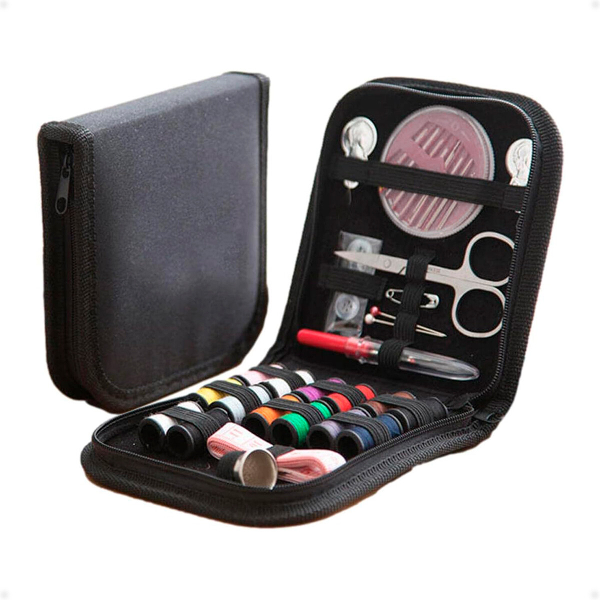 Set De Costura Costurero + 14 Rollos Total 27 Piezas 