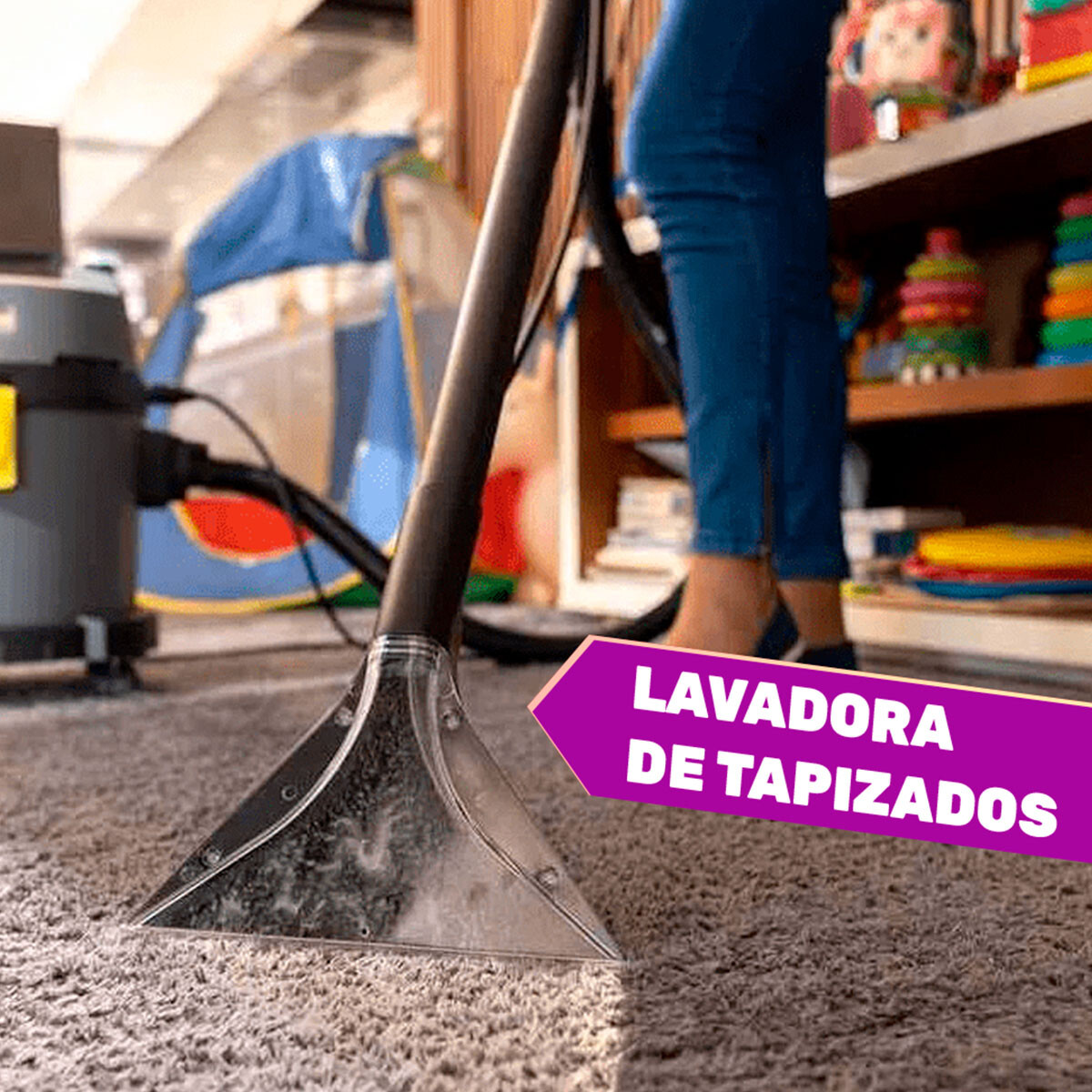 Lavadora Aspiradora Tapizado Moquete Karcher Profesional Puzzi 4/15 Basic