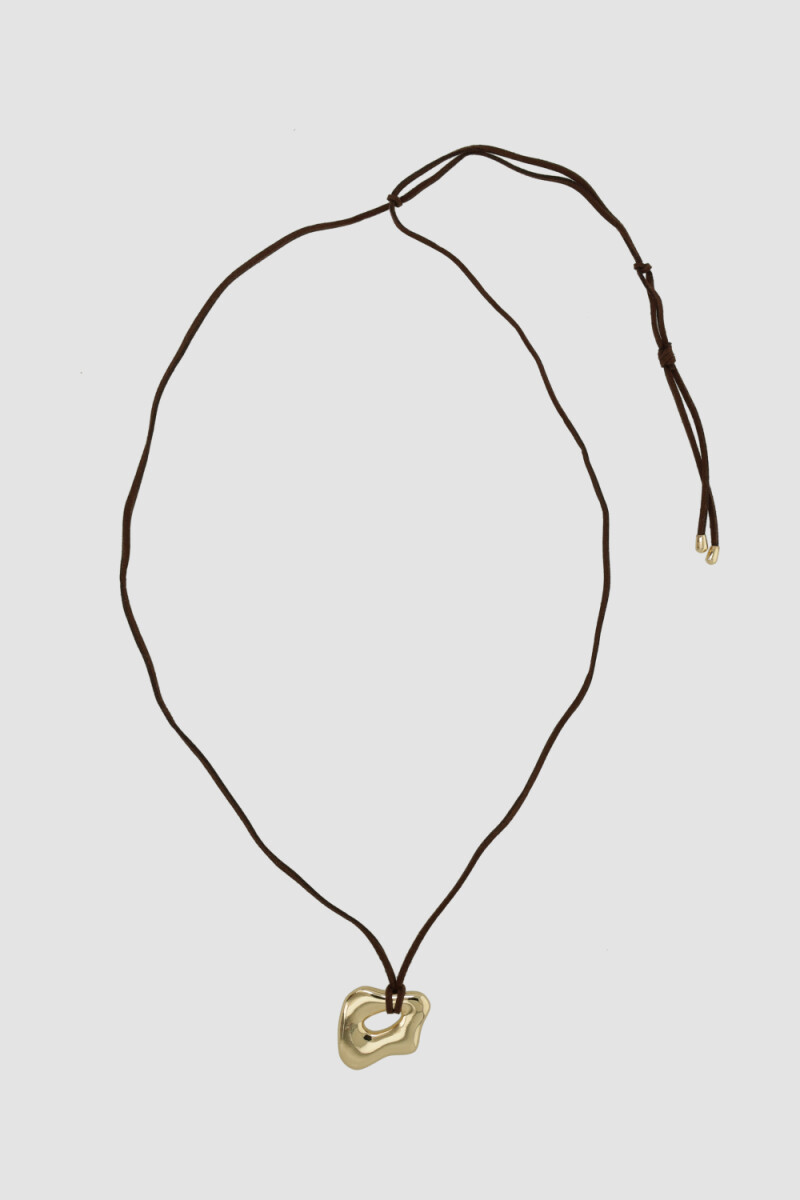 Collar gema Oro fuerte