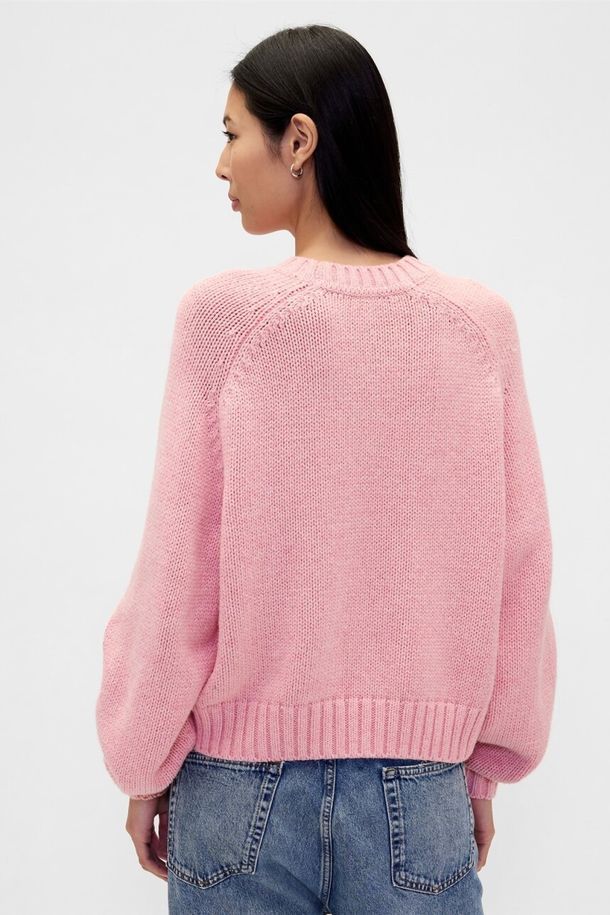 Buzo Relaxed Algodón Mujer Blush Pink