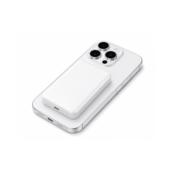 Cargador Magnetico Color Blanco - 10000 Mah Cargador Magnetico Color Blanco - 10000 Mah