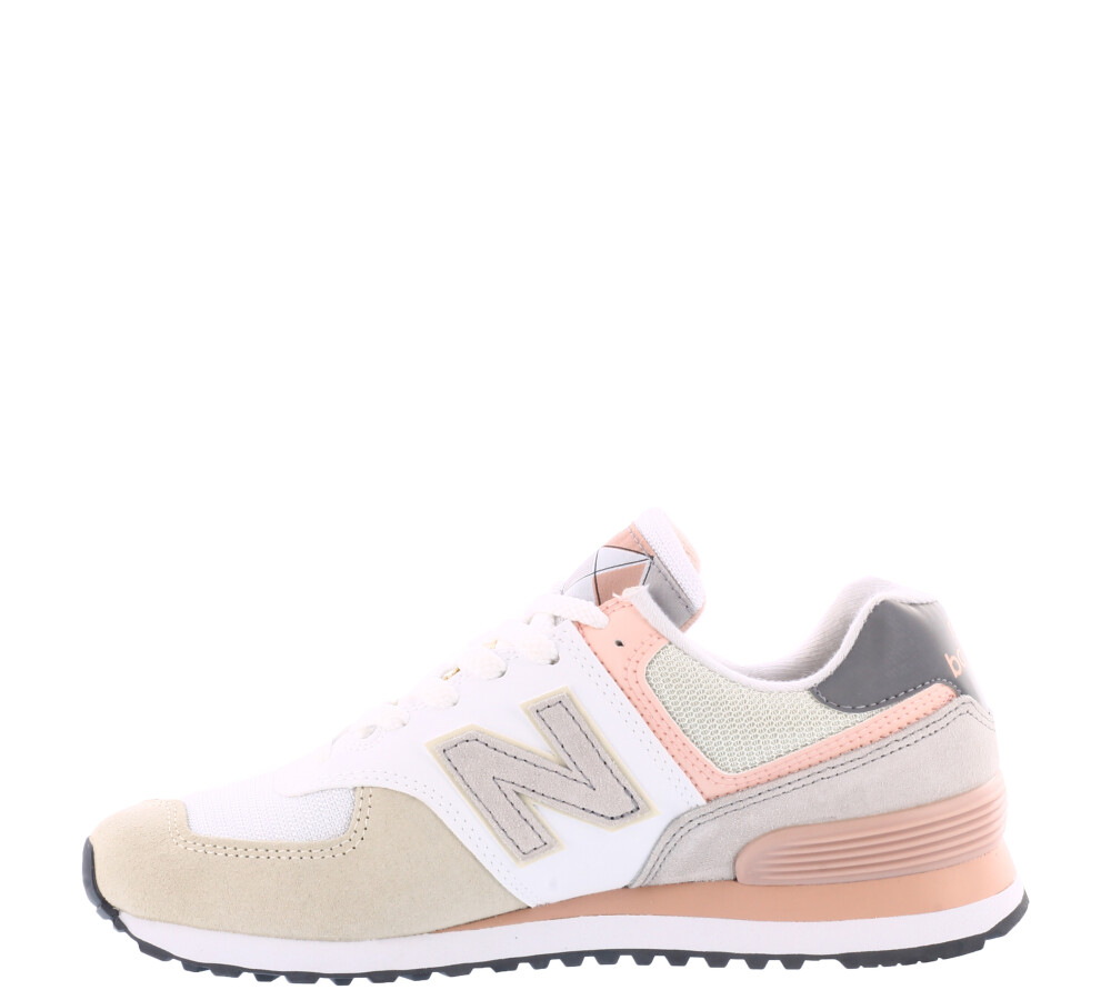 Life Style Wns New Balance Blanco Gris Rosa New Balance