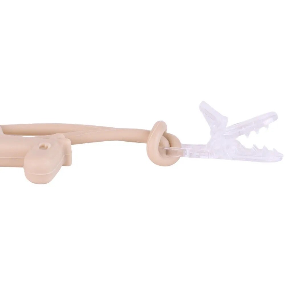 Clip para chupete silicona BUBA Cloudy beige