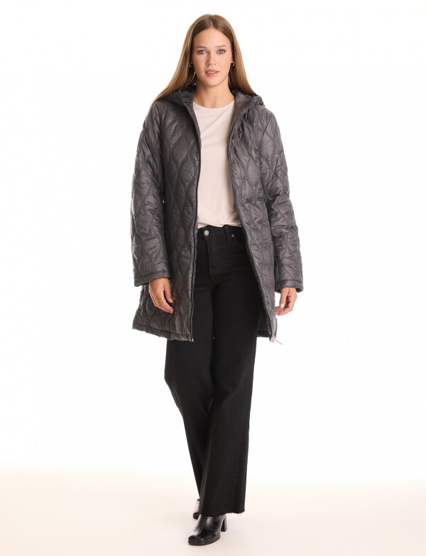 Campera Matelassé Wave GRIS