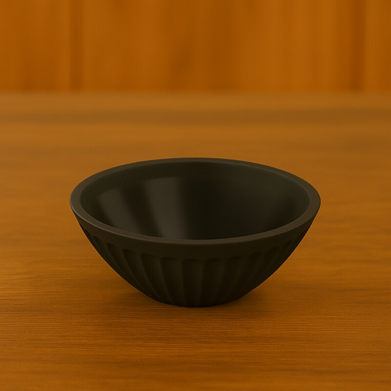 Bowl de plástico 1lts NEGRO