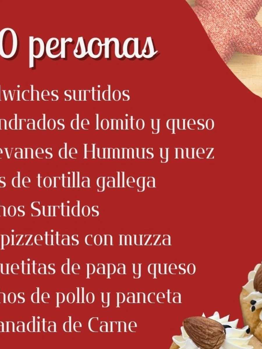 Lunch 10 personas Lunch 10 personas