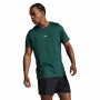 Motion Soft Jersey Tee - Hombre Dark Moss/white