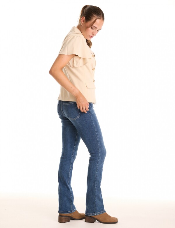 Chaqueta Sastrera BEIGE CLARO