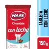 Tableta de Chocolate HAAS Leche 150 GR Tableta de Chocolate HAAS Leche 150 GR