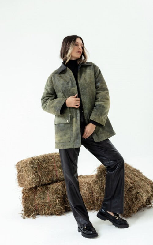 CHAQUETA UNICO OLIVA