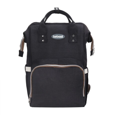 Bolso mochila maternal Bebesit con cambiador Negro