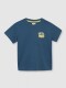 Camiseta Con Print Verde