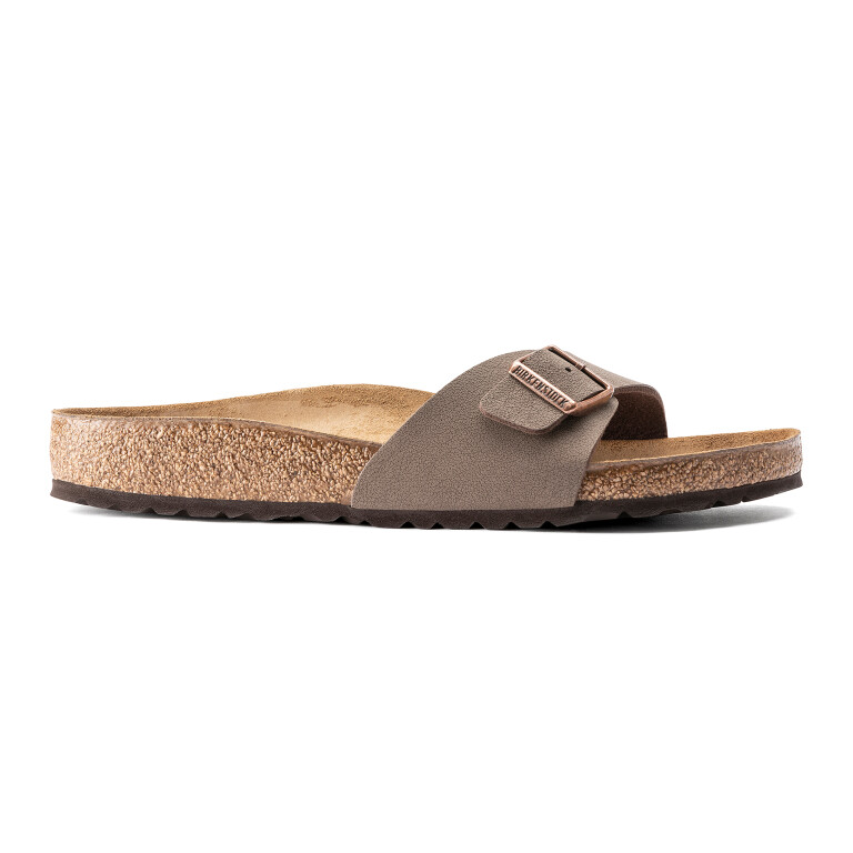 Sandalia Madrid Birko Flor - Estrecho Marron