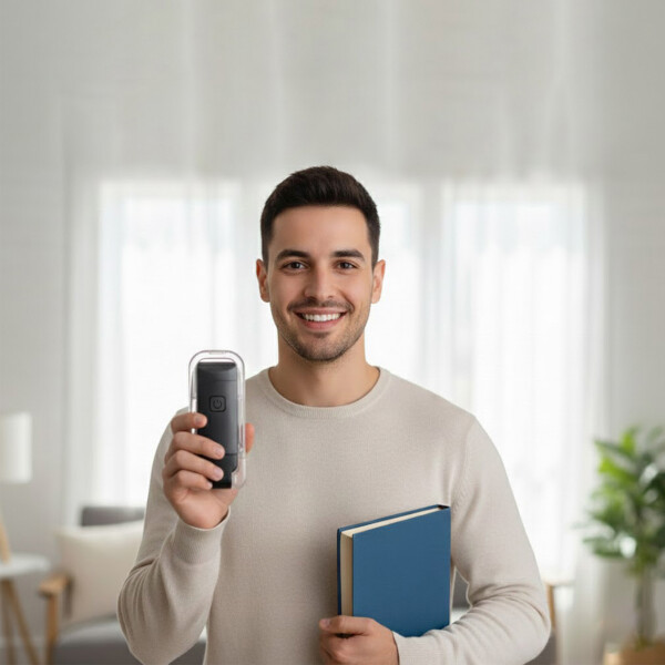 Luz Para Lectura Libros Led Portatil Recargable Nocturna Color Negro