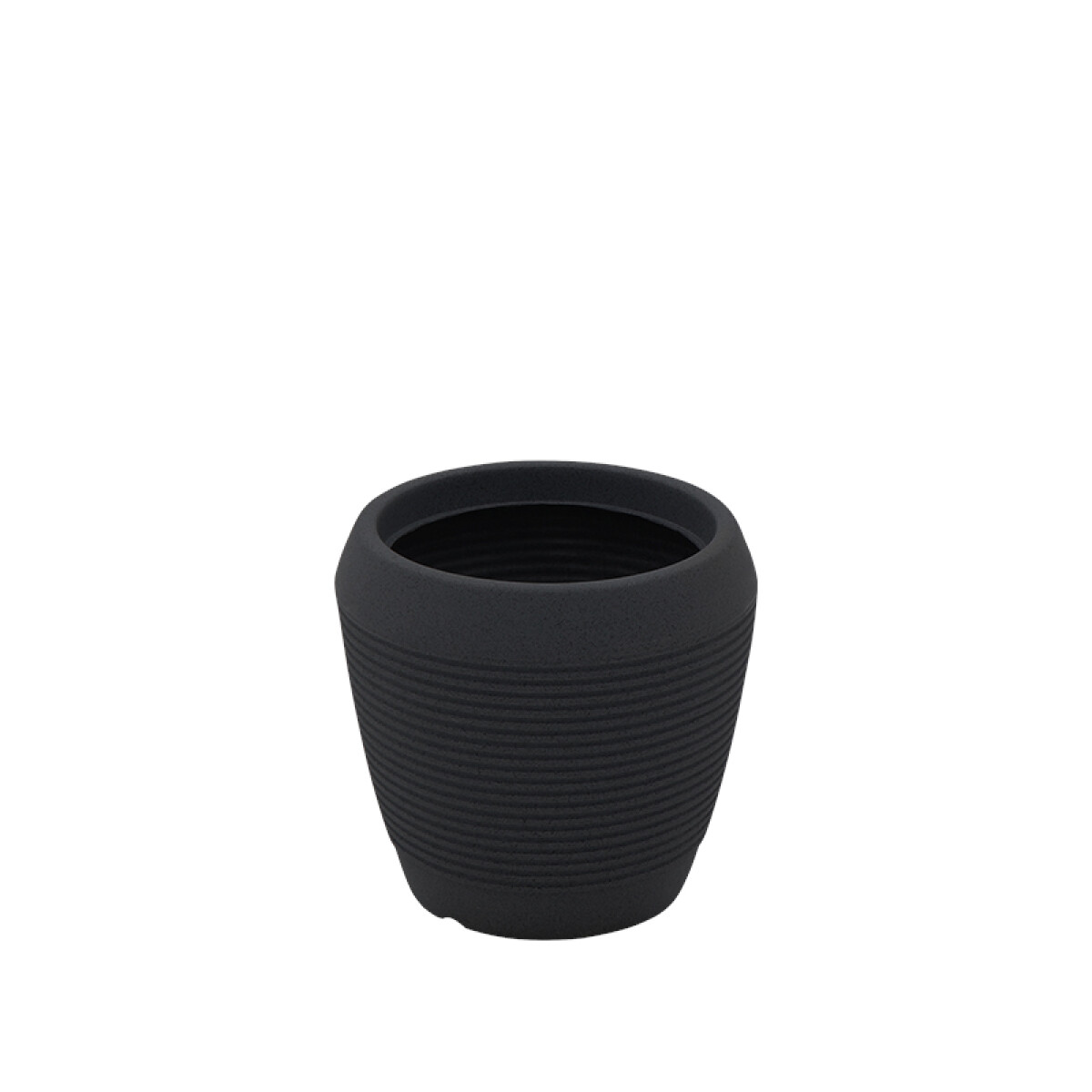 Maceta "EGIPCIO" Ø31 x 29cm. color grafito -TRAMONTINA - TD0227 