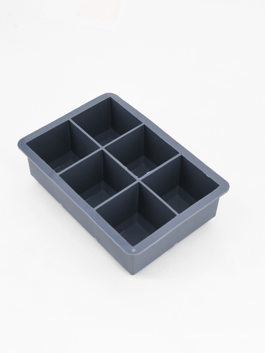 CUBETERA SILICONA CUBOS GRANDES - GRIS 