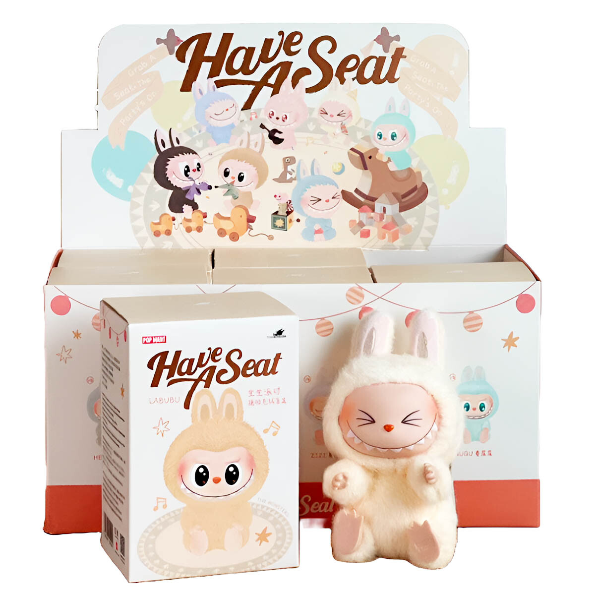 Labubu Have A Seat Muñeca Original Peluche Sorpresa — El Rey del ...