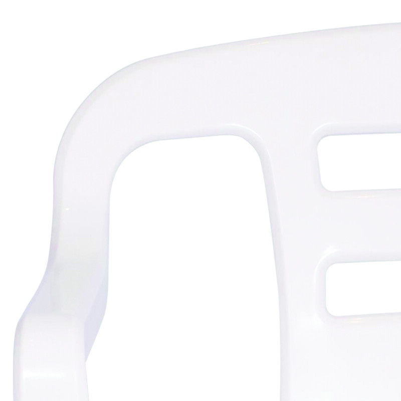 Silla de plástico con filtro Mor BLANCO