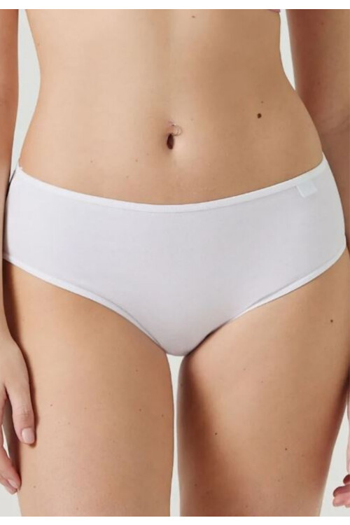 MEDIA BOMBACHA ALGODON BLANCO