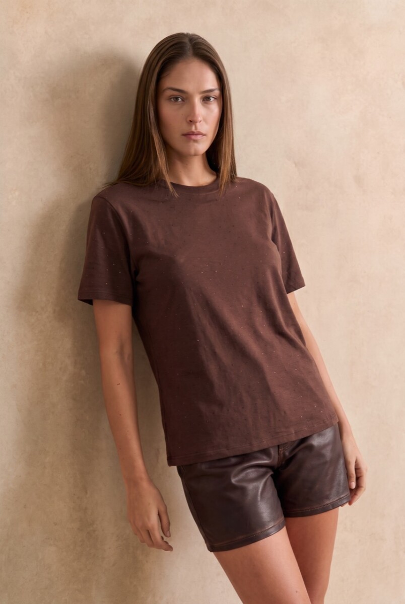 Remerón Brillos Viscosa - Marron 