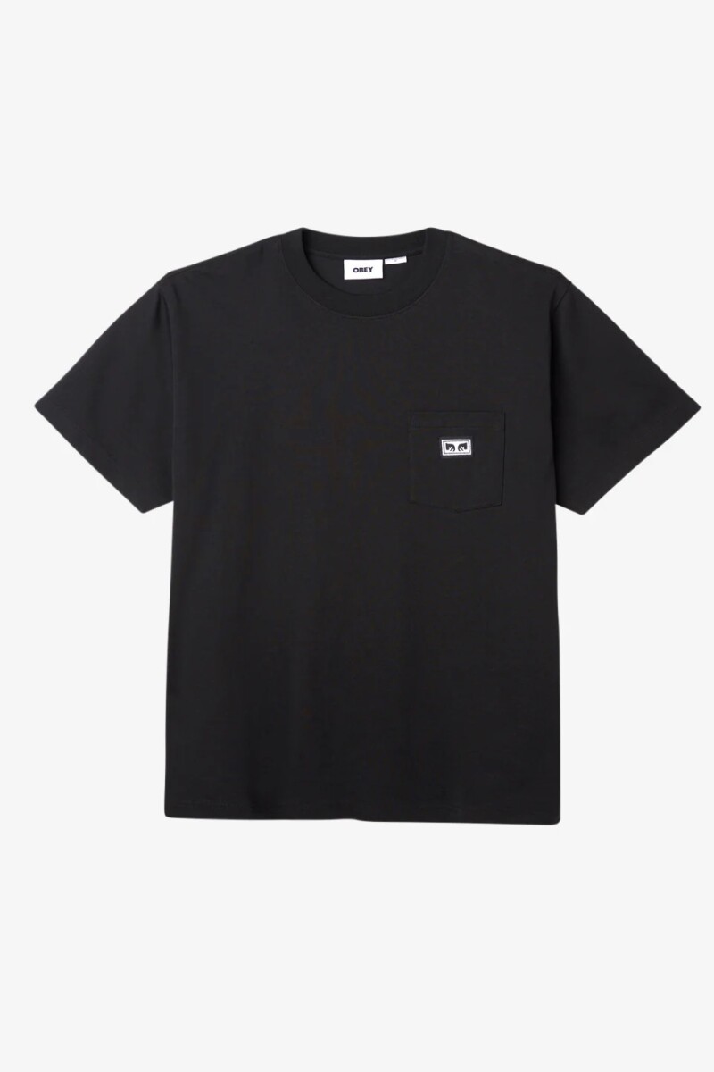 ESTABLISHED WORKS EYES PKT T Negro