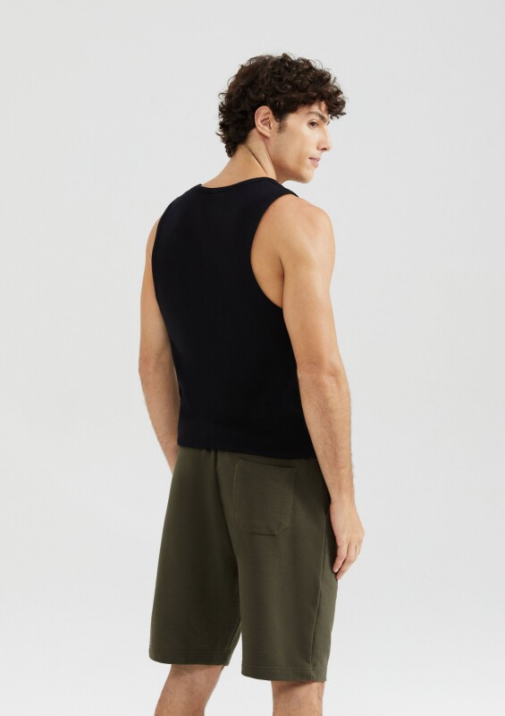 BERMUDA MASC CINZA ESCURO