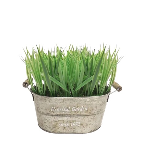 PLANTA ARTIFICIAL EN LATA 27x11x24CM PLANTA ARTIFICIAL EN LATA 27x11x24CM