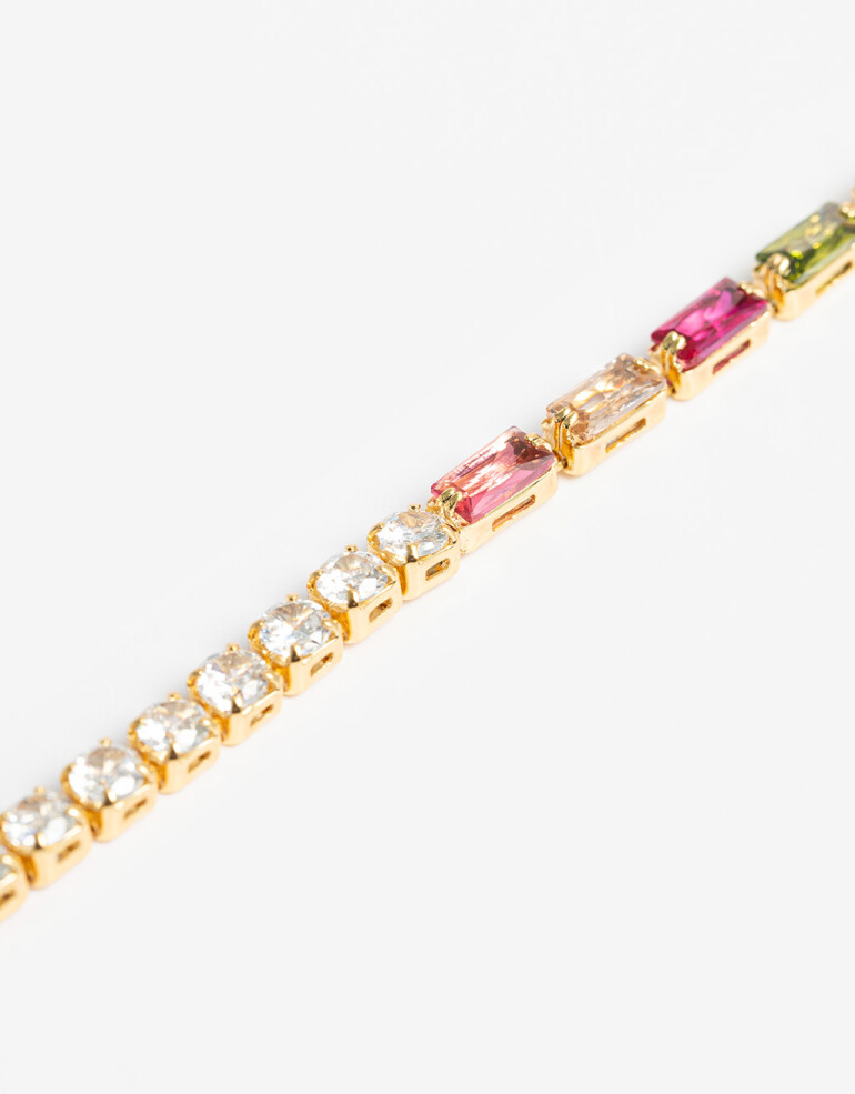 Collares Cortos Cubic zirconia Collar Con Cubic Zirconia - Dorado