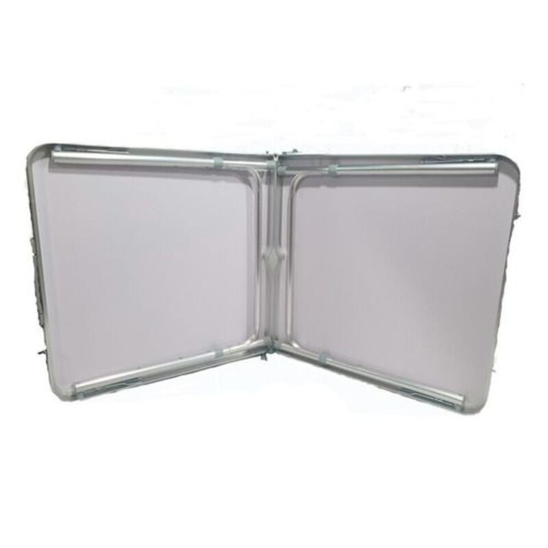 Mesa Plegable Valija Ajustable Para Camping Arye Blanco