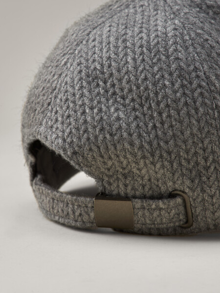 HAT BILNUD GRIS MELANGE