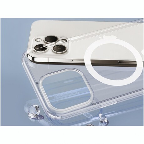 Protector Case APPLE Iphone 15 6,1' Con MagSafe Magnético - Transparente Protector Case APPLE Iphone 15 6,1' Con MagSafe Magnético - Transparente