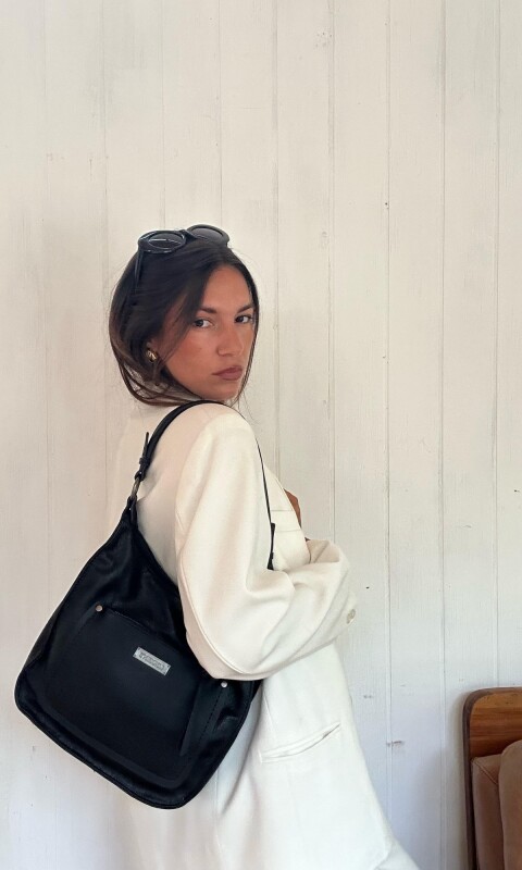 BANDOLERA MORRAL ELATEA NEGRO