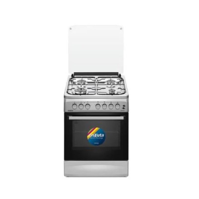 Cocina Combinada Enxuta Cenx 5644 Inoxidable 4h 60x60 Cocina Combinada Enxuta Cenx 5644 Inoxidable 4h 60x60