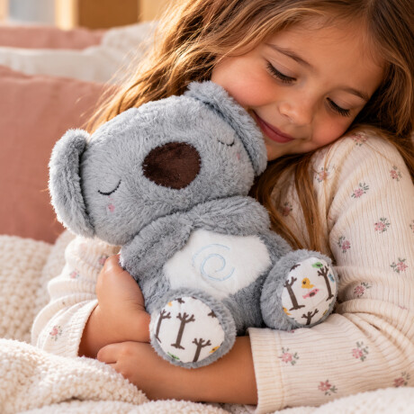 Koala de peluche con ruido blanco y movimiento Gris