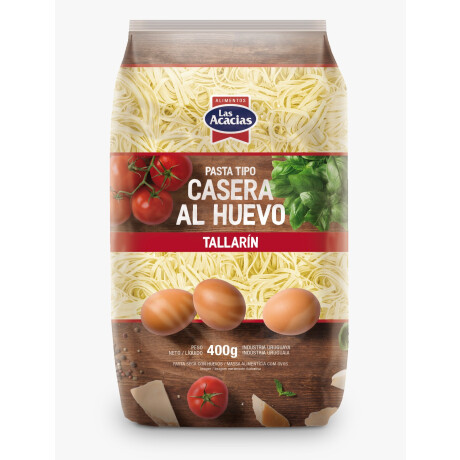 FIDEOS LAS ACACIAS T/CASERO HUEVO 400G TALLARIN FIDEOS LAS ACACIAS T/CASERO HUEVO 400G TALLARIN