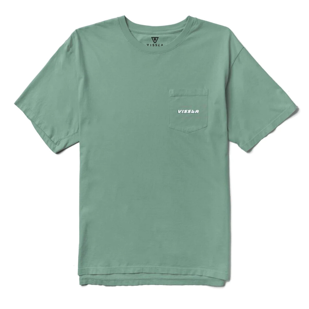 Remera Vissla Amigo Shaka Organic Verde 