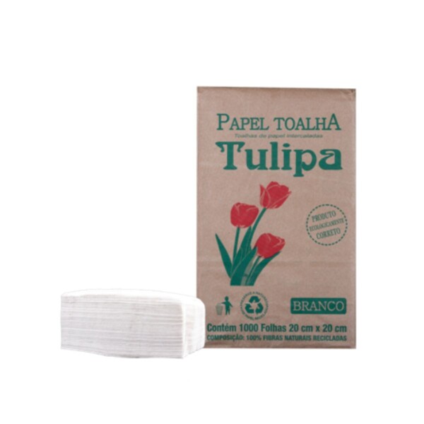 PAPEL TOALLA TULIPA ECO 20X20 X1000 UNIDADES Papel Toalla Tulipa Eco 20x20 X1000 Unidades