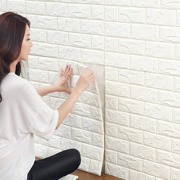 Placa Revestimiento Autoadhesiva Pared Madera Ladrillo Panel Placa Revestimiento Autoadhesiva Pared Madera Ladrillo Panel