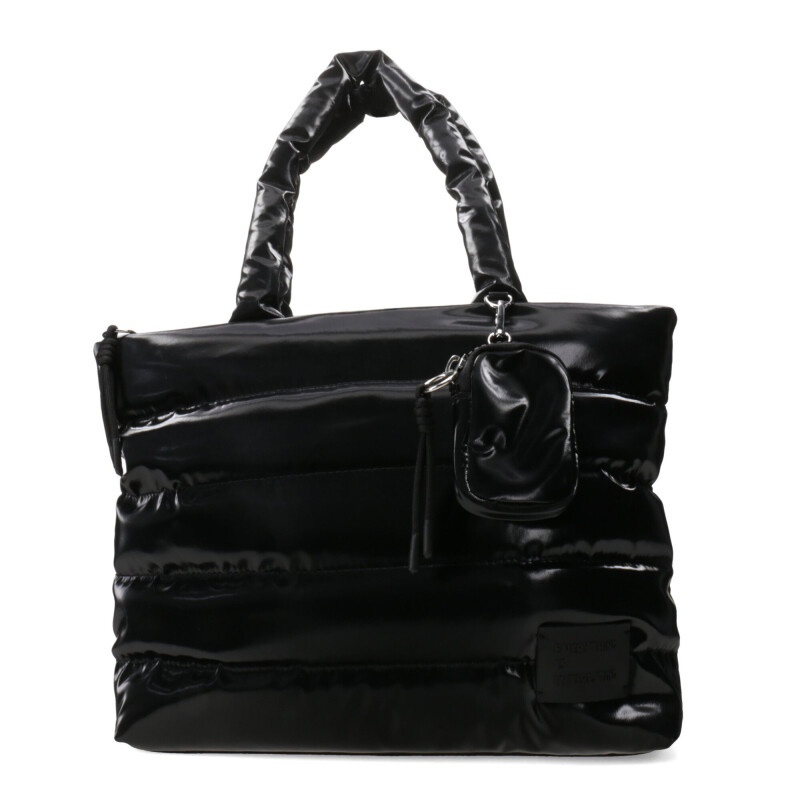 Bolso Miss Carol Zyra Capitoneado Negro