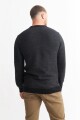 Sweater melange NEGRO