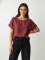 Blusa Marixa Bordeaux Claro