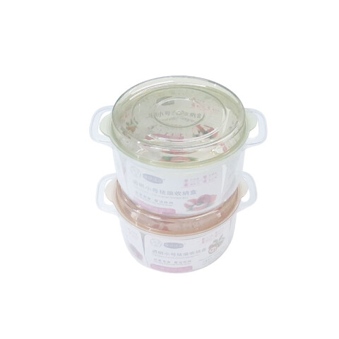 Contenedor hermético redondo transparente Contenedor Hermético Redondo Transparente