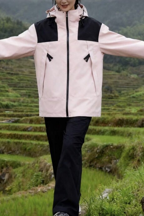 Campera impermeable RAIN Rosa