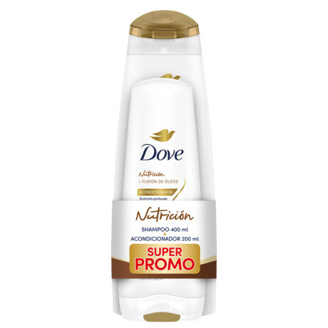 Pack Shampoo Y Acondicionador Dove Oleo Y Nutrición 400ml + 200ml Pack Shampoo Y Acondicionador Dove Oleo Y Nutrición 400ml + 200ml