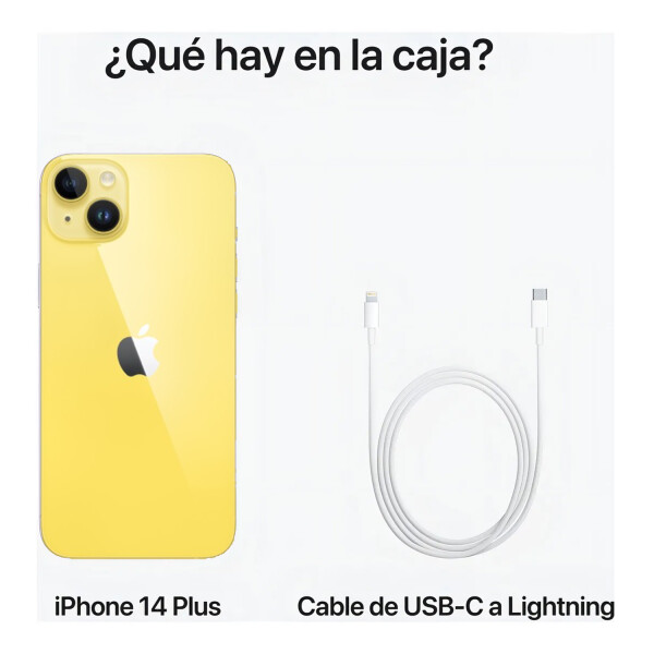 Iphone 14+ 6/128 Gb 5g AMARILLO